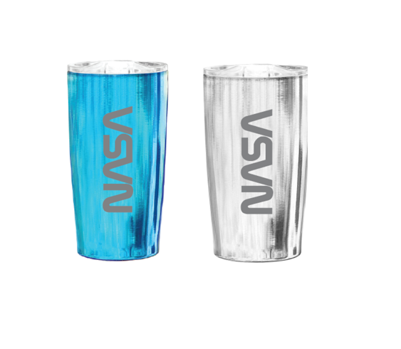 NASA 'WORM Silicone Tumbler - Black