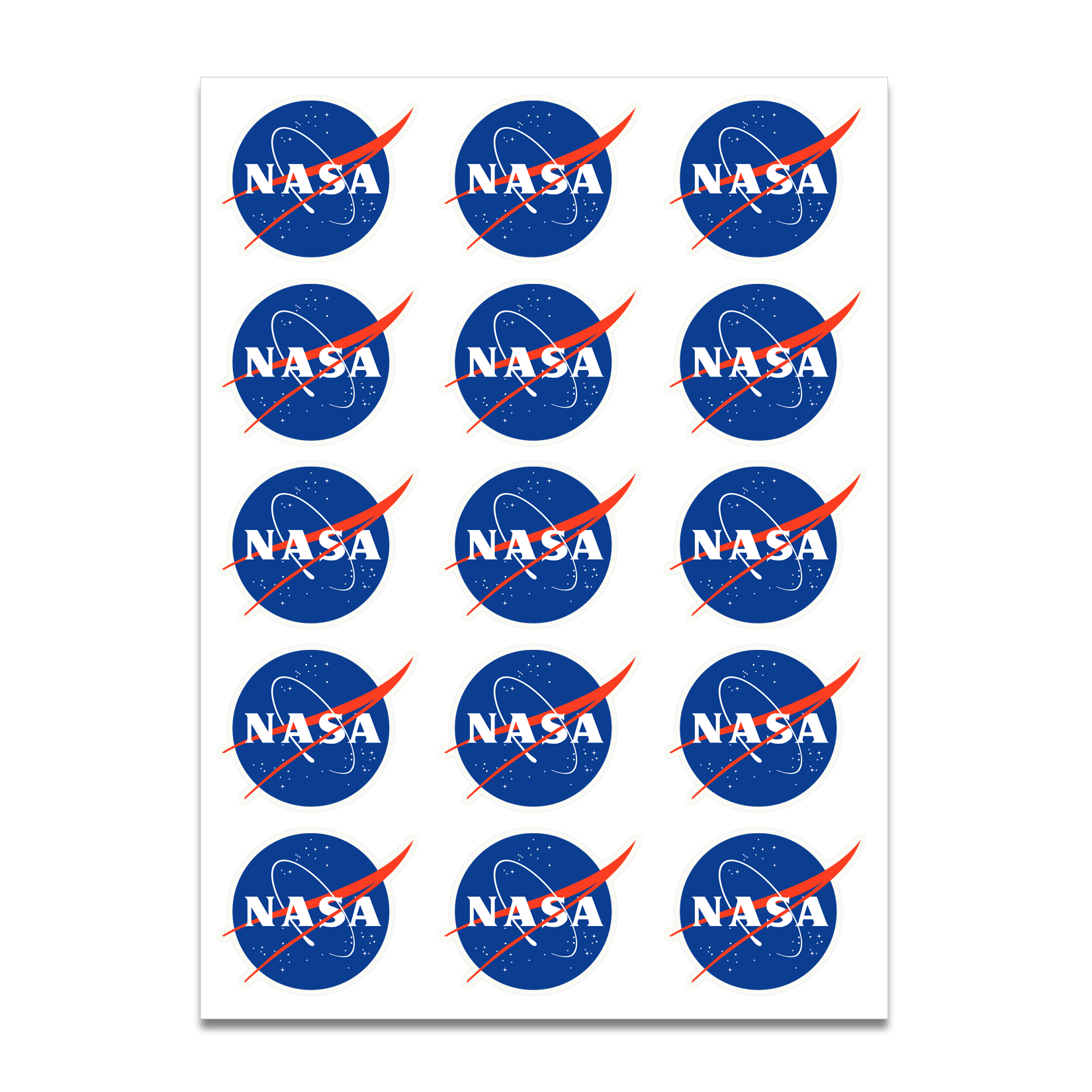 Mini NASA Stickers